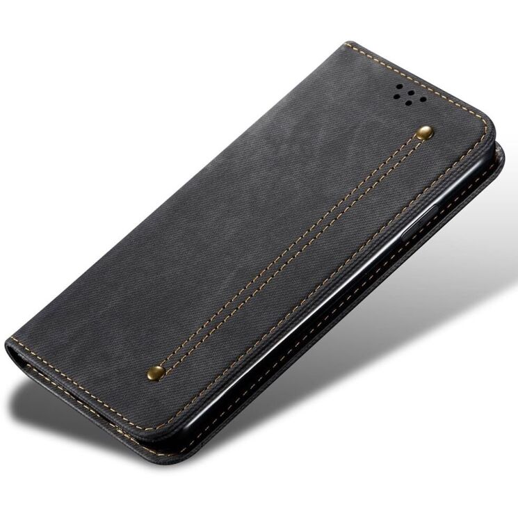 Чехол-книжка UniCase Jeans Wallet для Samsung Galaxy A25 (A256) - Black: фото 4 из 6