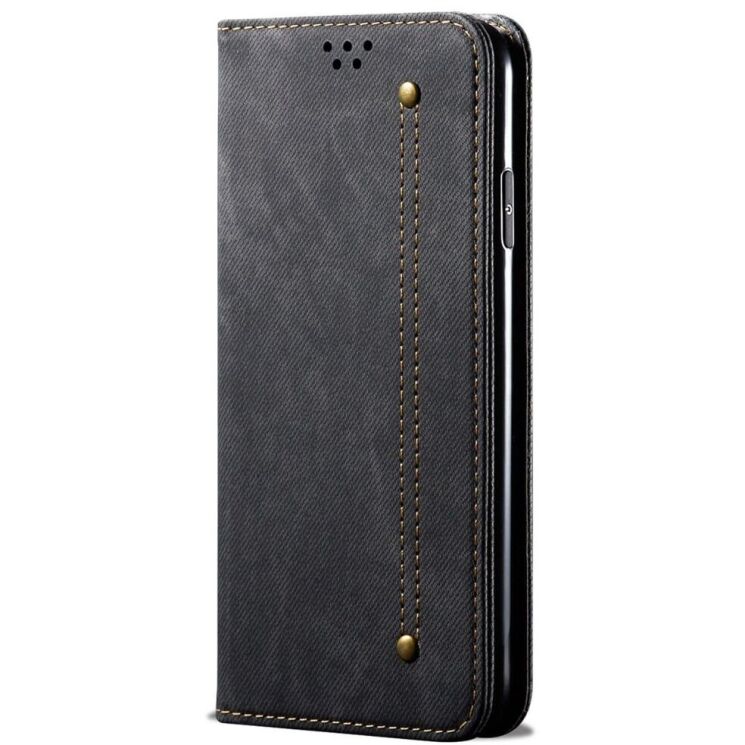 Чехол-книжка UniCase Jeans Wallet для Samsung Galaxy A25 (A256) - Black: фото 5 из 6