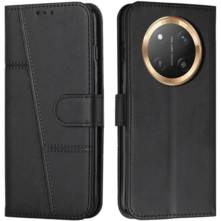 Чохол-книжка UniCase Jet Cover для Honor Magic 7 Lite - Black: фото 1 з 10