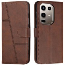 Чехол-книжка UniCase Jet Cover для Infinix Note 50 Pro Plus - Brown: фото 1 из 10