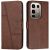 Чехол-книжка UniCase Jet Cover для Infinix Note 50 Pro Plus - Brown: фото 1 из 10