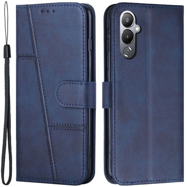 Чехол-книжка UniCase Jet Cover для Tecno Pova 4 (LG7n) - Sapphire: фото 1 из 11