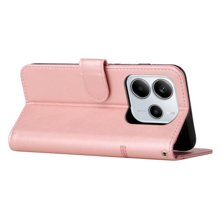 Чохол-книжка UniCase Jet Cover для Xiaomi Redmi Note 14 4G - Rose Gold: фото 3 з 10