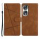 Чехол-книжка UniCase Pluto Cover для Honor 90 - Brown (337643Z). Фото 1 из 7