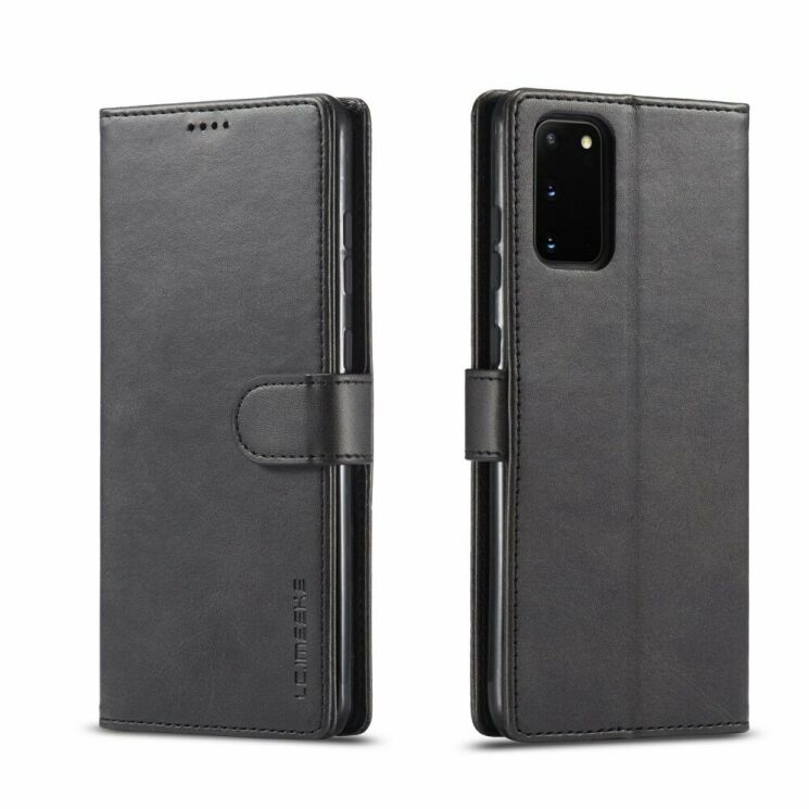 Чехол LC.IMEEKE Wallet Case для Samsung Galaxy S20 (G980) - Black: фото 1 из 5