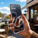 Чохол з посиленими кутами IMAK Airbag MAX Case для Motorola Edge 70 Pro - Black (412016B). Фото 6 з 10