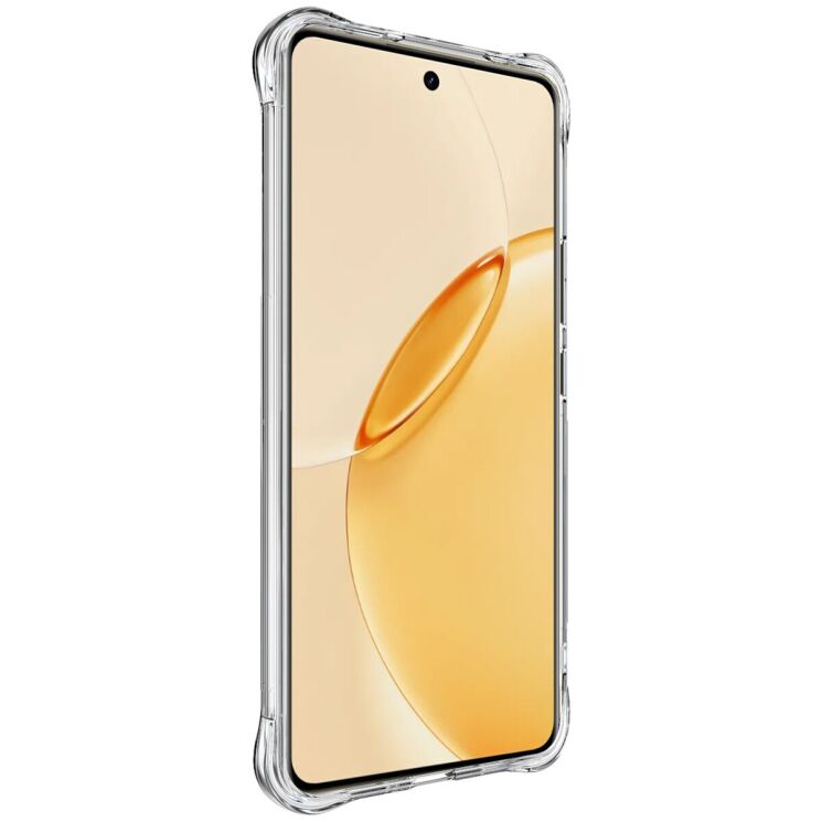 Чехол с усиленными углами IMAK Airbag MAX Case для Realme 16 Pro Plus - Transparent: фото 2 из 8