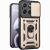 Чохол із захистом камери Deexe Armor Shield для Motorola Moto G57 / G57 Power / G67 Power - Gold: фото 1 з 9