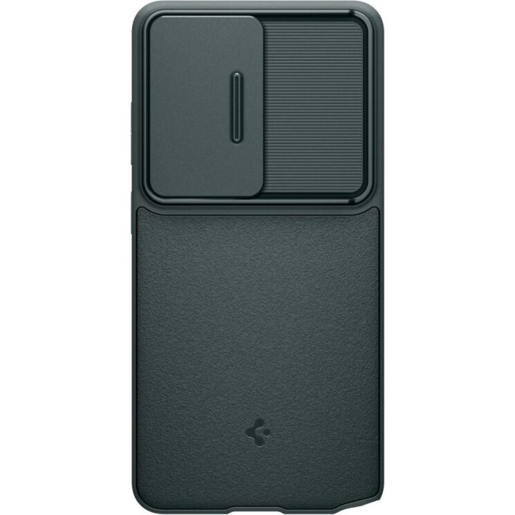 Чехол со шторкой для камеры Spigen Optik Armor для Samsung Galaxy S26 Ultra (S948) ACS10688 - Abyss Green: фото 2 з 11