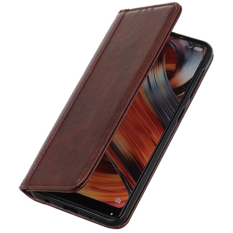 Чехол UniCase Book Series для Xiaomi Redmi Note 14 Pro - Brown: фото 4 из 7