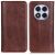 Чехол UniCase Book Series для Xiaomi Redmi Note 14 Pro - Brown: фото 1 из 7