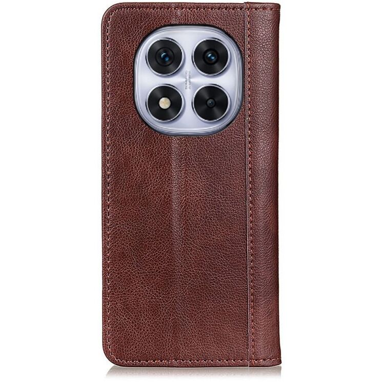 Чехол UniCase Book Series для Xiaomi Redmi Note 14 Pro - Brown: фото 7 из 7