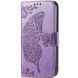 Чехол UniCase Butterfly Pattern для Apple iPhone 15 Pro - Light Purple (329366LV). Фото 4 из 5