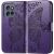Чехол UniCase Butterfly Pattern для Motorola Edge 50 Neo - Dark Purple: фото 1 из 7