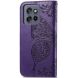 Чехол UniCase Butterfly Pattern для Motorola Edge 50 Neo - Dark Purple (367126DV). Фото 6 из 7