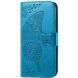 Чехол UniCase Butterfly Pattern для Motorola Moto E13 - Blue (320122L). Фото 4 из 10