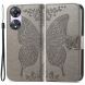 Чехол UniCase Butterfly Pattern для OPPO A78 5G - Grey (340900H). Фото 1 из 6