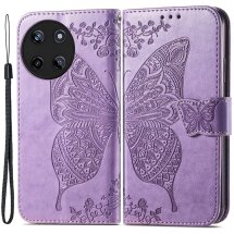 Чохол UniCase Butterfly Pattern для Realme 11 4G - Light Purple: фото 1 з 6