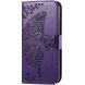 Чехол UniCase Butterfly Pattern для Samsung Galaxy S24 FE (S721) - Dark Purple (367533DV). Фото 5 из 11