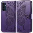 Чехол UniCase Butterfly Pattern для Samsung Galaxy S24 FE (S721) - Dark Purple (367533DV)