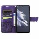 Чохол UniCase Butterfly Pattern для TECNO Spark 20 Pro - Dark Purple (345421DV). Фото 2 з 8