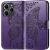 Чехол UniCase Butterfly Pattern для TECNO Spark 20 Pro - Dark Purple: фото 1 из 8