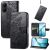 Чохол UniCase Butterfly Pattern для Xiaomi Poco X7 Pro - Black: фото 1 з 11