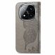 Чехол UniCase Butterfly Pattern для Xiaomi Redmi Note 14 Pro 5G - Grey (373123H). Фото 5 из 9