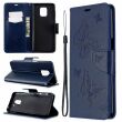 Чехол UniCase Butterfly Pattern для Xiaomi Redmi Note 9 Pro Max / Note 9 Pro / Note 9s - Dark Blue (266421DB)
