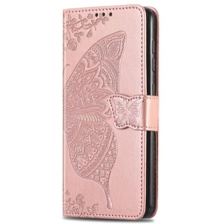 Чехол UniCase Butterfly Pattern для ZTE Blade A35 / Blade A55 - Rose Gold: фото 4 из 6