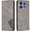 Чехол UniCase Geometric Pattern для Motorola Edge 50 Pro - Grey (353603H)