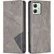 Чехол UniCase Geometric Pattern для Motorola Moto G54 / G54 Power - Grey (340207H). Фото 1 из 8