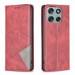 Чохол UniCase Geometric Pattern для Motorola Moto G56 - Red (383126R)