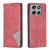 Чохол UniCase Geometric Pattern для Motorola Moto G56 - Red: фото 1 з 9