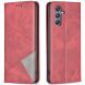 Чехол UniCase Geometric Pattern для Samsung Galaxy M34 (M346) - Red (336106R). Фото 1 из 7
