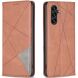 Чехол UniCase Geometric Pattern для Samsung Galaxy S25 FE (S731) - Brown (386903Z). Фото 1 из 9