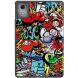 Чехол UniCase Life Style для Lenovo Tab K11 Plus - Graffiti (359501C). Фото 2 из 10