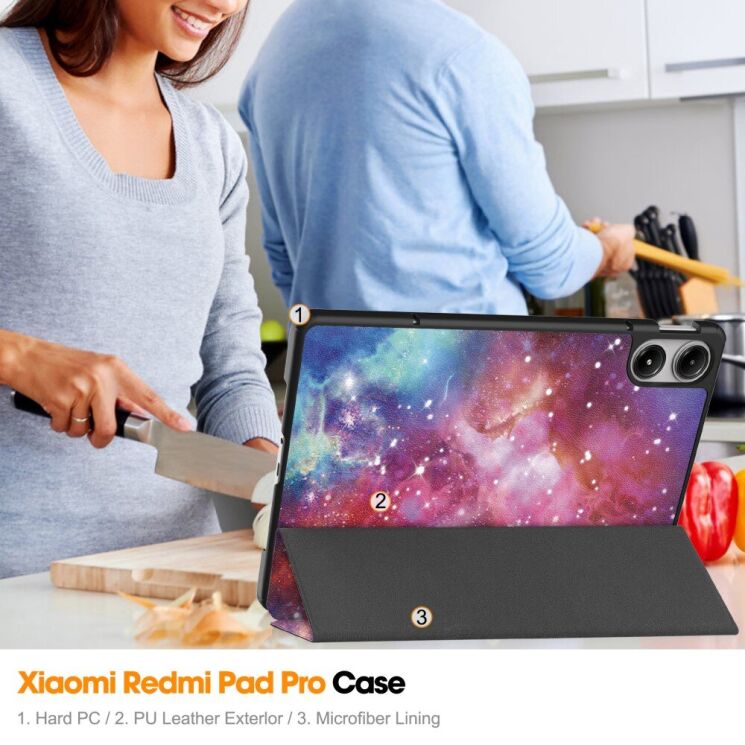 Чехол UniCase Life Style для Xiaomi Redmi Pad Pro / Poco Pad - Graffiti: фото 9 из 9