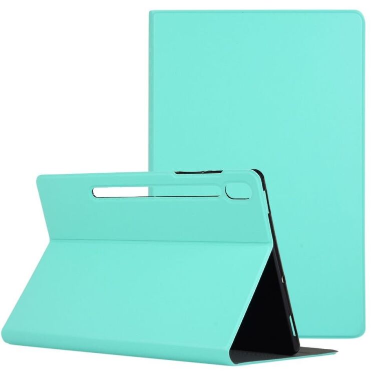Чехол UniCase Stand Cover для Lenovo Tab P12 Pro (TB-Q706) - Green: фото 1 из 7