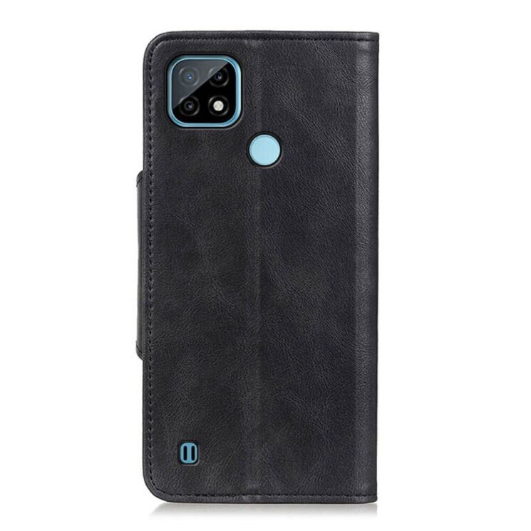Чехол UniCase Vintage Wallet для Realme C21 - Black: фото 4 из 13