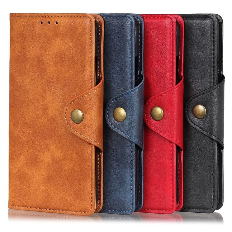 Чехол UniCase Vintage Wallet для Realme C21 - Red: фото 13 из 13