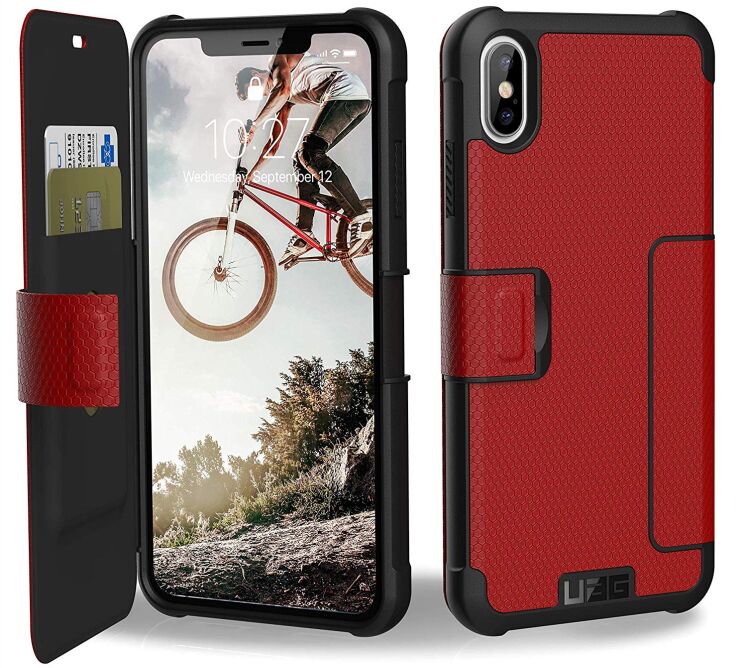 Чехол URBAN ARMOR GEAR Metropolis для iPhone XS Max - Magma: фото 1 из 9