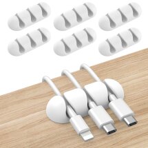 Тримач для кабелів AHASTYLE WE31 Cable Organizer - White: фото 1 з 6