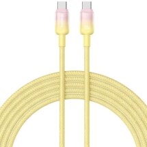 Кабель Baseus Discolor Series Type-C to Type-C (100W, 1m) P10374902 - Custard Yellow: фото 1 из 25