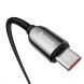 Кабель Baseus Display Fast Charging Data Type-C to Type-C (100W, 1m) CATSK-B01 - Black (896066B). Фото 3 з 25