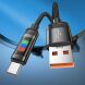 Кабель Hoco U126 Lantern USB to Type-C (5A, 1.2m) - Black (896237B). Фото 5 из 6