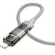 Кабель Hoco U151 3 in 1 USB+Type-C to Type-C+Lighting 240W (1m) - Black (896509B). Фото 3 з 7