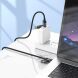 Кабель Hoco U151 3 in 1 USB+Type-C to Type-C+Lighting 240W (1m) - Black (896509B). Фото 6 з 7