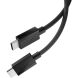Кабель Spigen Essential EB6015CC Type-C to Type-C (60W, 1.5m) ACA10417 - Black (896540B). Фото 1 з 7