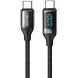 Кабель USAMS SJ546 U78 Type-C to Type-C (100W, 5A, 1.2m) - Black (896330B). Фото 1 из 14
